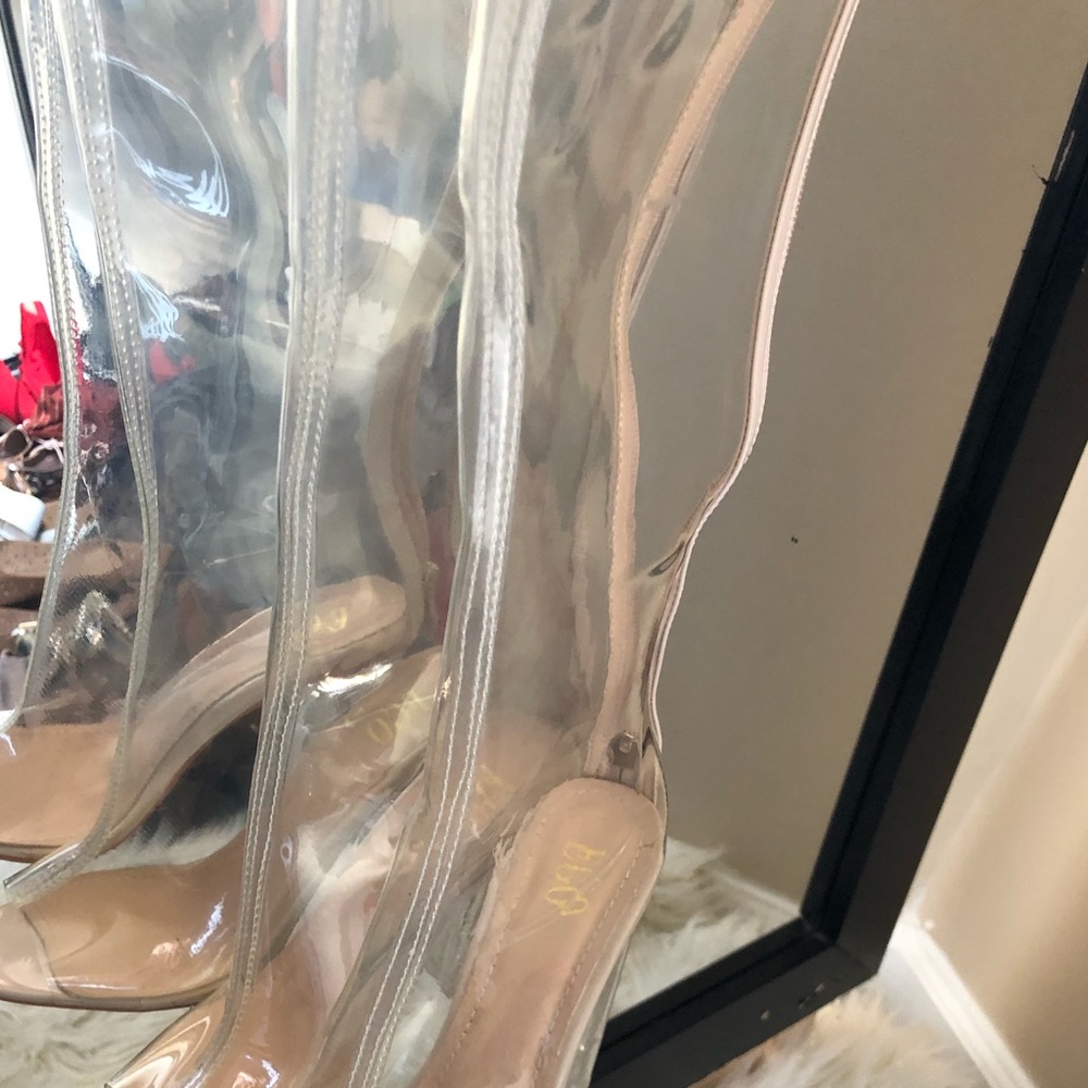 Ego Official perplexed over the knee boots